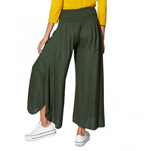 Neysa kesähousut khaki-3